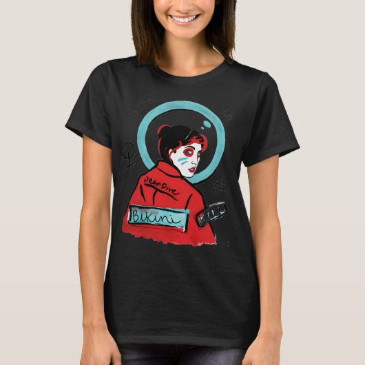 bikini kill band T-shirt 15 (Voorkant)
