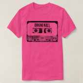 Bikini Kill Cassettebandje T-shirt (Design voorkant)