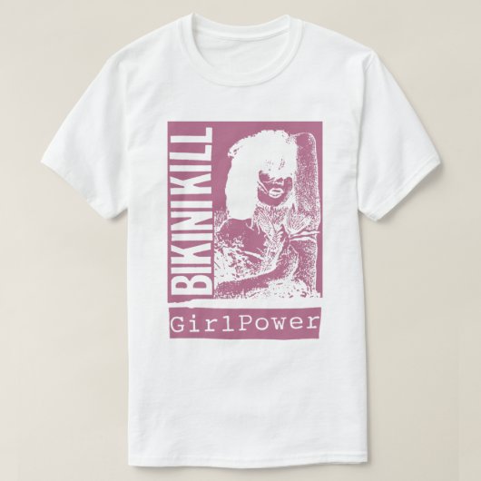 Bikini Kill - Girl Power Premium T-shirt (Design voorkant)