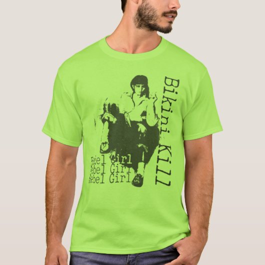 Bikini Kill Riot Grrl T-shirt (Voorkant)