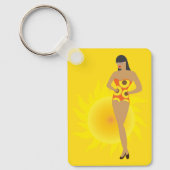 Bikini Meisje Sleutelhanger (Voorkant)