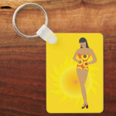 Bikini Meisje Sleutelhanger (Voorkant)