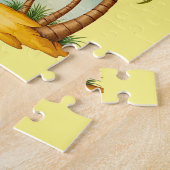 Bikini Meisje Strand Napping Thunder_Cove Legpuzzel (Zijkant)