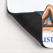 Bikini Meisje Strand Napping Thunder_Cove Muismat (Hoek)