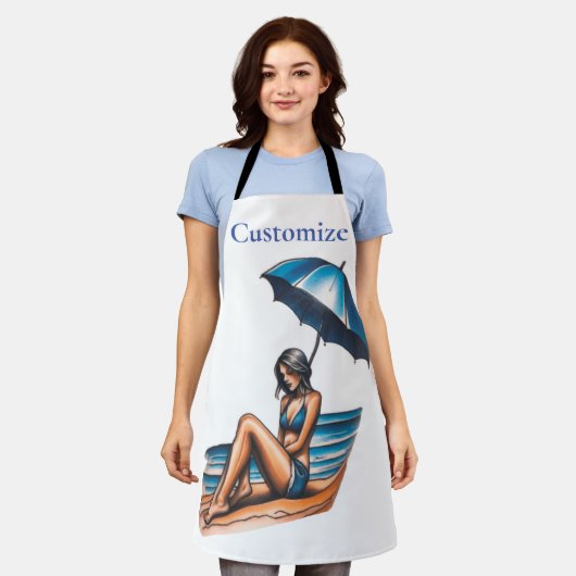 Bikini Meisje Strand Napping Thunder_Cove Schort (Gedragen)