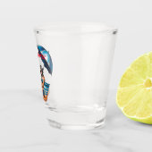 Bikini Meisje Strand Napping Thunder_Cove Shot Glas (Rechts)