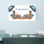 Bikini Meisje Strand Napping Thunder_Cove Spandoek (Beurs)
