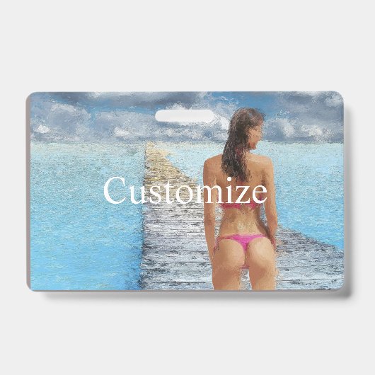Bikini Meisje Thunder_Cove Badge (Voorzijde)