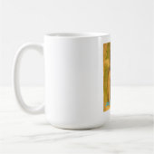 bikini-meisje wandelen koffiemok (Links)