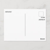 BIKINI MERMAIDS JOKE BRIEFKAART (Achterkant)