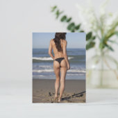 Bikini-model Briefkaart (Staand voorkant)