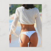 Bikini-model Briefkaart (Voorkant)