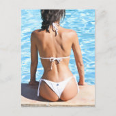 Bikini-model Briefkaart (Voorkant)