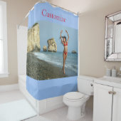 Bikini Model Dansend Thunder_Cove Douchegordijn (In situ)