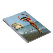 Bikini Model Dansend Thunder_Cove Notitieboek (Rechterzijde)