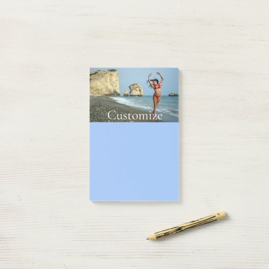 Bikini Model Dansend Thunder_Cove Post-it® Notes (Op bureau)