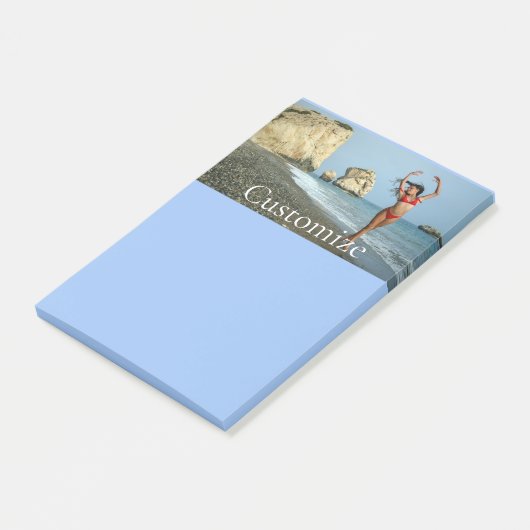 Bikini Model Dansend Thunder_Cove Post-it® Notes (Schuin)