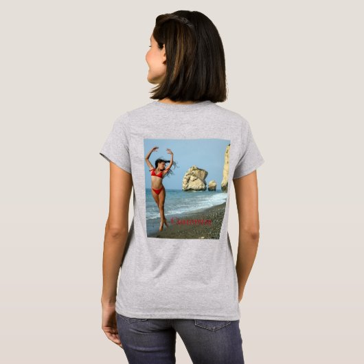 Bikini Model Dansend Thunder_Cove T-shirt (Achterkant volledig)