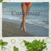 Bikini Model Dansend Thunder_Cove Theedoek (Gevouwen)