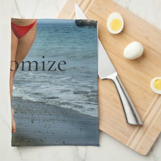 Bikini Model Dansend Thunder_Cove Theedoek (Quarter Fold)