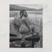 Bikini Model Photo Briefkaart (Voorkant)