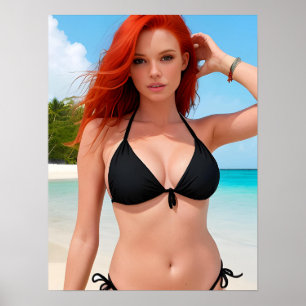 Bikini-model Poster