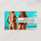 Bikini Models, Tanning Salon Visitekaartje (Voorkant)