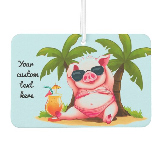 Bikini Pig Luchtverfrisser (Voorkant)