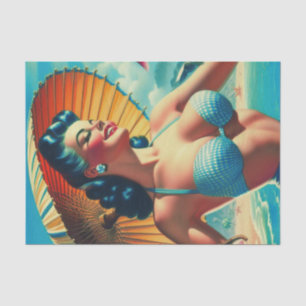 Bikini Pin-up Tissuepapier