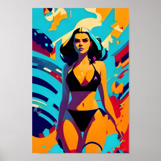 bikini poster (Voorkant)