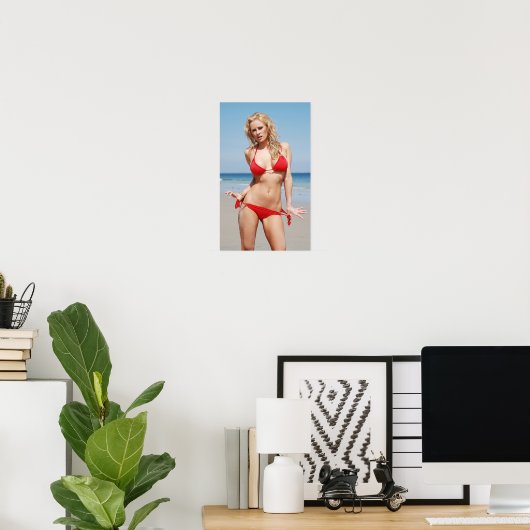 Bikini-Poster Poster (Thuiskantoor)
