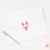 Bikini Ronde Sticker (Envelop)