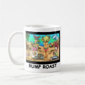 Bikini Rump Roast Funny Offbeat T - shirts en cade Koffiemok (Links)