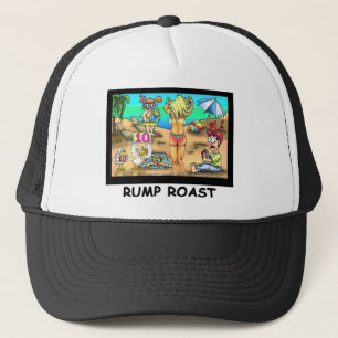 Bikini Rump Roast Grappige Offbeat T-shirts & Cade Trucker Pet