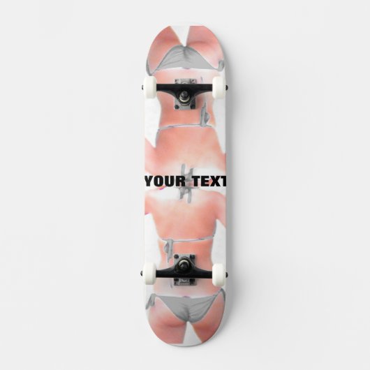 ~Bikini Skin~ SCHAATS DECK, AANGEPAST HET! Persoonlijk Skateboard (Voorkant)
