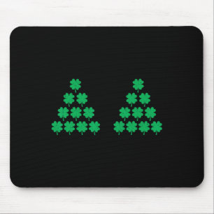 Bikini stijl Shamrock Ierse St. Patrick's Dag Funn Muismat