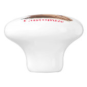 Bikini strand meisje Thunder_Cove Keramische Knop (Zijkant)