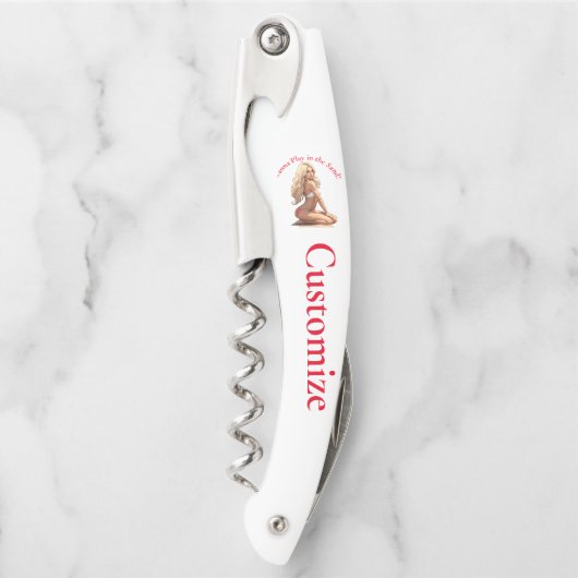 Bikini strand meisje Thunder_Cove Kurkentrekker (Voorkant)