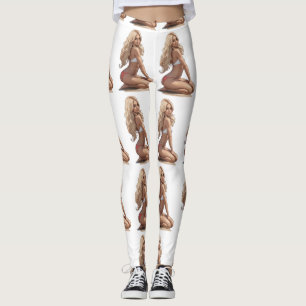 Bikini strand meisje Thunder_Cove Leggings