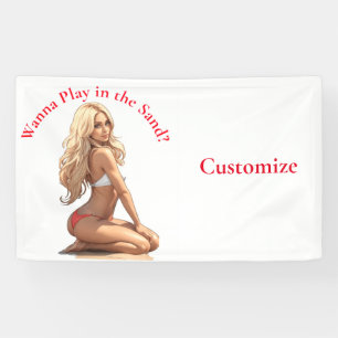 Bikini strand meisje Thunder_Cove Spandoek