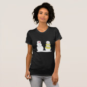 Bikini Time Snowmen T-shirt (Voorkant volledig)