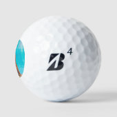Bikini vrouw bij het zwembad - HQ Golfballen (Logo)
