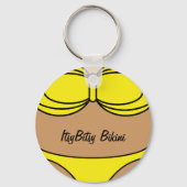 Bikini Yellow Sleutelhanger (Voorkant)