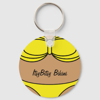 Bikini Yellow Sleutelhanger