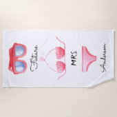 Bikini zonnebril Future Mrs Beach Handdoek (Voorkant)