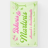 Bikinibroekjes en Martinis Bach-feest Welkom Spandoek (Verticaal)