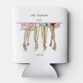 Bikinibroekjes en Martinis Bikini Meiden Weekend Blikjeskoeler (Achterkant)