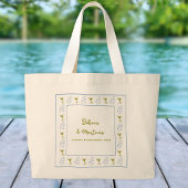 Bikinibroekjes & Martinis Blue Olive Meidenavondfe Tote Bag