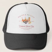 Bikinis & Bellinis vrijgezellenclub Trucker Pet (Voorkant)