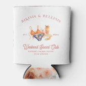 Bikinis & Bellinis vrijgezellenfeest club Blikjeskoeler (Voorkant)